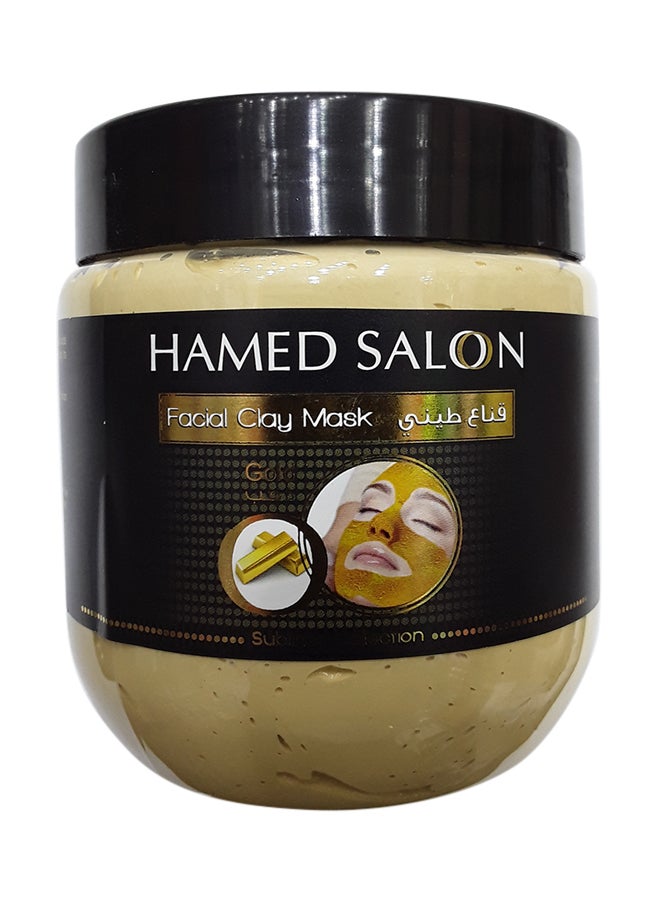 HAMED SALOON Gold Facial Clay Mask 500ml 