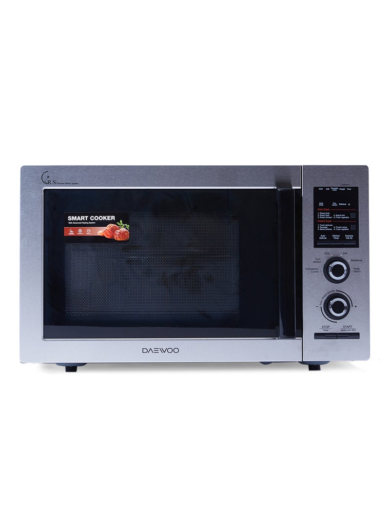 دايو فرن ميكروويف مع شواية بالحمل الحراري بسعة 29 لتراً 29.0 L 900.0 W KOC-9N8T رمادي 