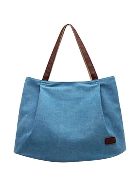 Large Capacity Tote Bag Blue