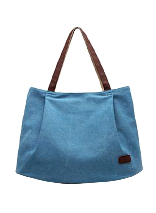 Large Capacity Tote Bag Blue  - Image 1