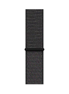 Sport Loop Replacement Band For Apple Watch Series 4/5 Black