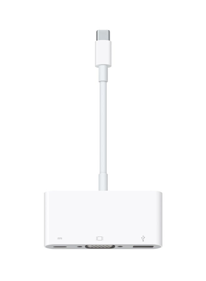 Apple - USB-C VGA Multiport Adapter White - Image 1