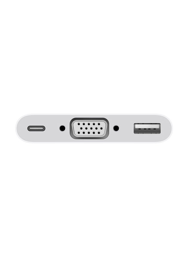 Apple - USB-C VGA Multiport Adapter White - Image 1