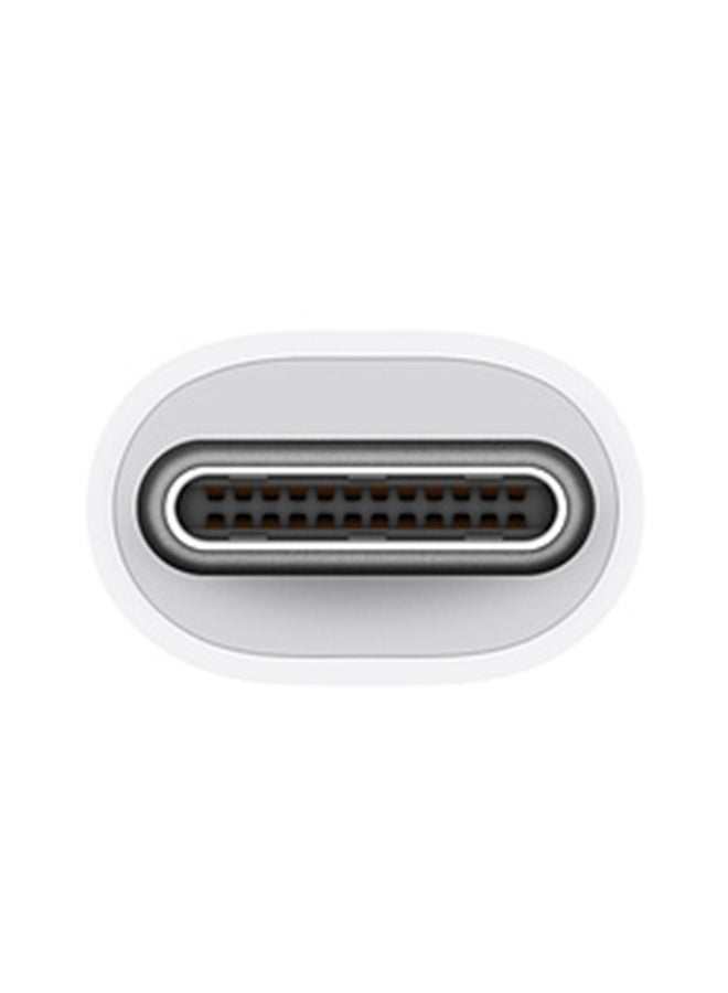 Apple - USB-C VGA Multiport Adapter White - Image 1