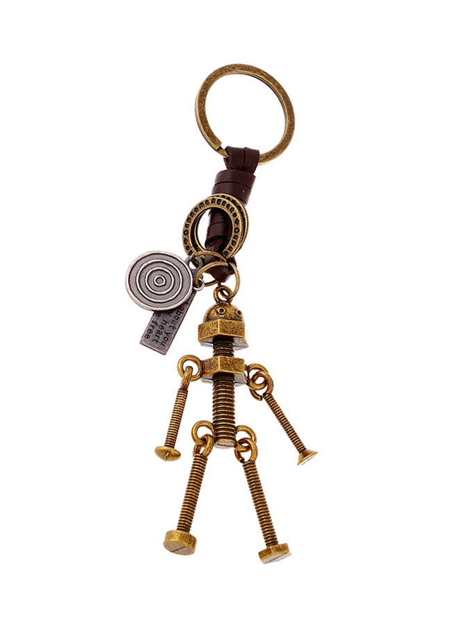 Sharpdo Screw Robot Key Chain Brown - Image 1
