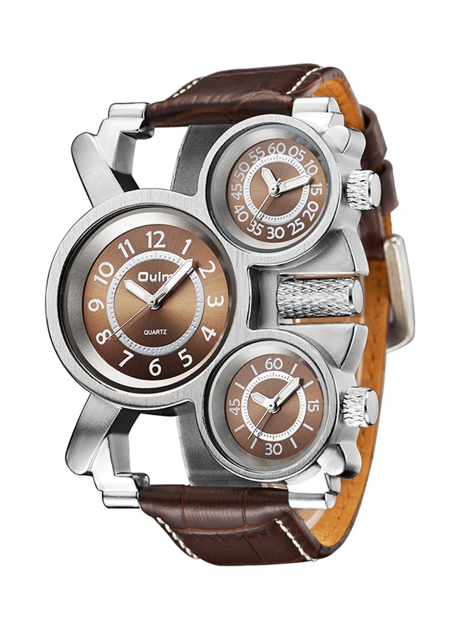 Oulm Men's PU Leather Analog Watch OL-HP1167  - Image 2