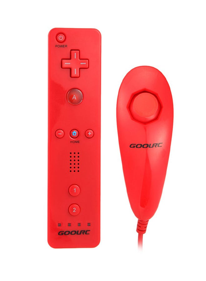 مجموعة مكونة من جهاز تحكم عن بعد ونونتشوك لأجهزة نينتندو وي/وي يو - Image 1