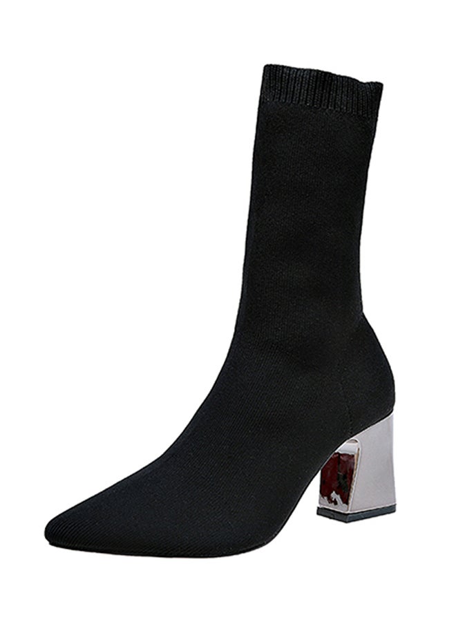 Sharpdo - Classic Sock Boots Black - Image 1