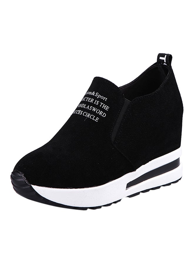 Sharpdo - High Heel Sneakers Black - Image 1