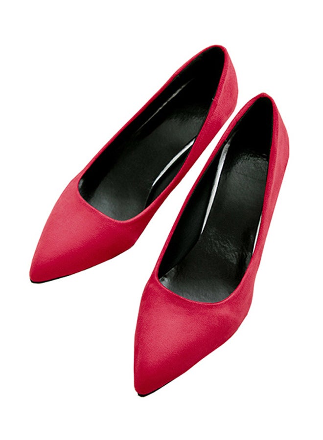 Sharpdo Classic High Heel Pumps Red  - Image 2