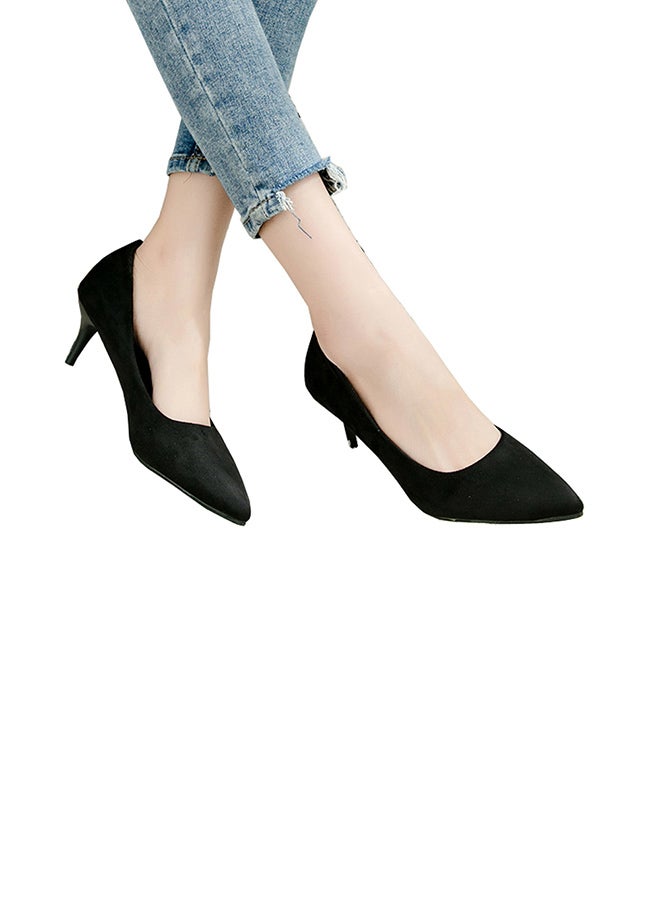 Sharpdo Classic High Heel Pumps Black  - Image 4