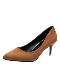 Classic High Heel Pumps Brown