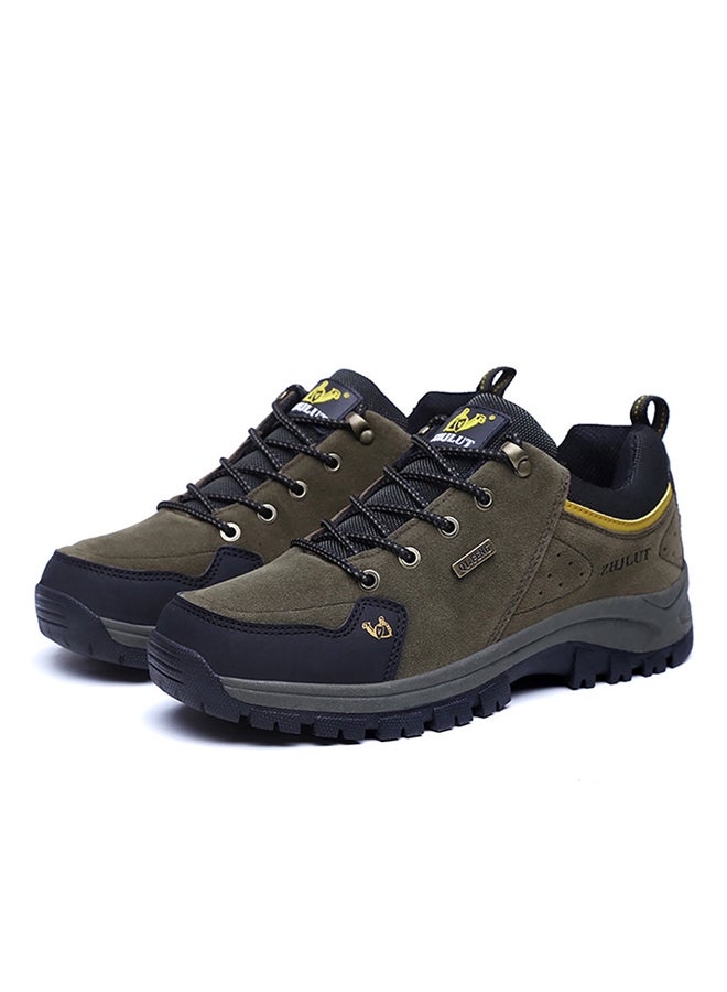 Sharpdo Lace Up Outdoor Trainers Green - Image 3