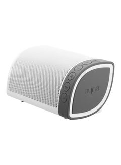 Cruiser Bluetooth Speaker With Clips White/Grey