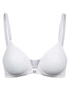 Generic Adjustable Seamless Push Up Bra White  - Image 1
