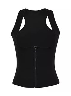 Generic Body Shaper Waist Trainer Zip Vest Black  - Image 1