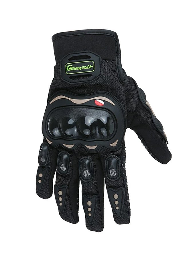 Generic New Motorbike Motocross Summer Fiber Bike Racing Gloves Black  - Image 2