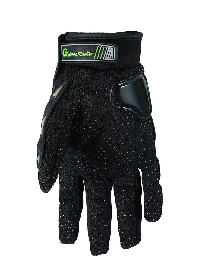 Generic New Motorbike Motocross Summer Fiber Bike Racing Gloves Black  - Image 3