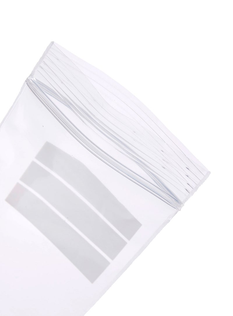 سارفا 55 قطعة من أكياس بلاستيكية بسحّاب شفاف 50 X 70مم  - Image 2