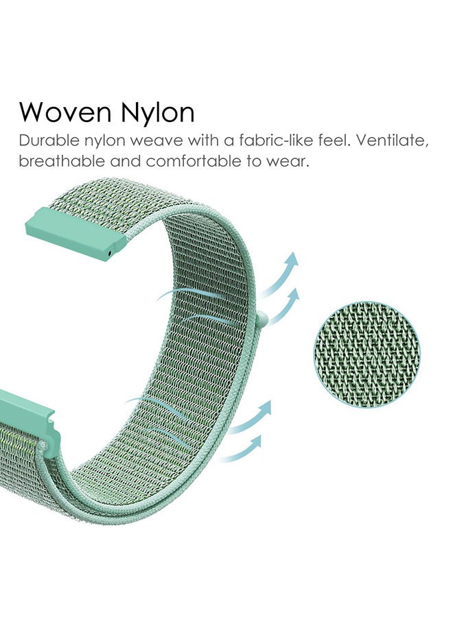 Fintie Replacement Watch Band For Samsung Galaxy Watch/Gear S3 Frontier/Classic 46 mm Green - Image 3