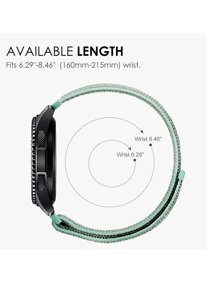 Fintie Replacement Watch Band For Samsung Galaxy Watch/Gear S3 Frontier/Classic 46 mm Green - Image 4