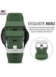 Replacement Band For Samsung Gear S3 Frontier/Gear S3 Classic Army Green - v1546525701/N19959577A_4