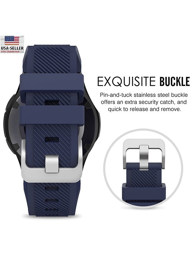 ProTeck Replacement Band For Samsung Gear S3 Frontier/Gear S3 Classic Navy Blue - Image 4