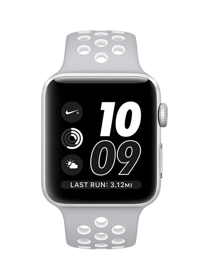 Generic - Replacement Band For Apple Watch Series 1/2/3 38/42mm Grey/White - Image 1