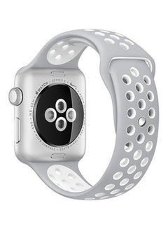 Replacement Band For Apple Watch Series 1/2/3 38/42mm Grey/White