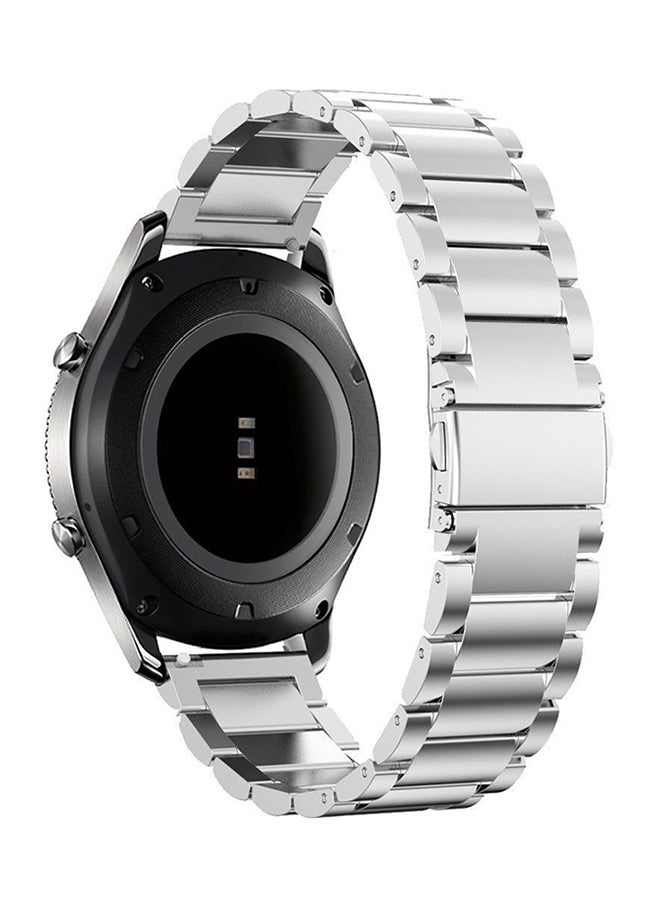 ProTeck Replacement Band For Samsung Gear S3 Frontier/Gear S3 Classic Silver - Image 1