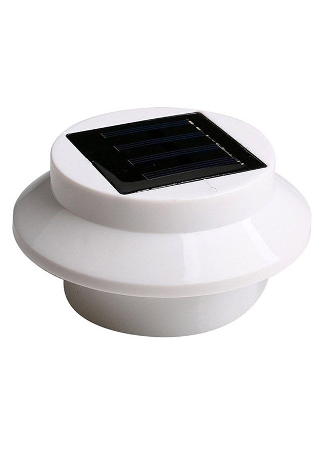 شاربدو ضوء LED للديكور بالطاقة الشمسية للأماكن الخارجية أبيض/ أسود 12 x 6.3سم - Image 2