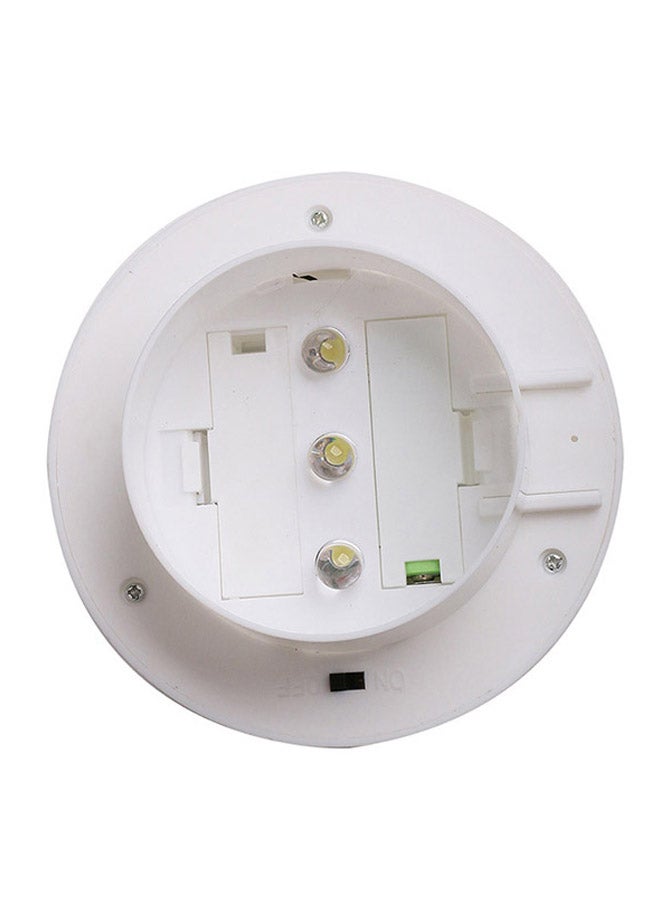 شاربدو ضوء LED للديكور بالطاقة الشمسية للأماكن الخارجية أبيض/ أسود 12 x 6.3سم - Image 4