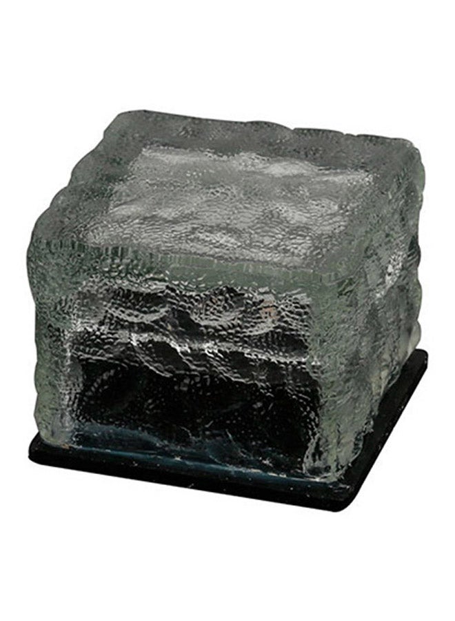 شاربدو مصباح LED خارجي للزينة على شكل مكعب ثلج يعمل بالطاقة الشمسية رمادي - Image 1