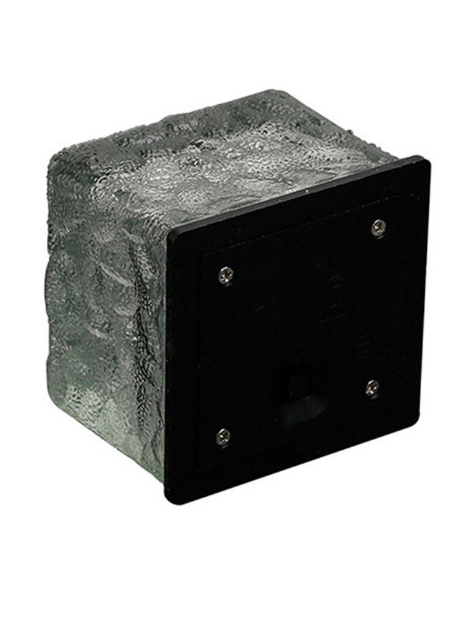 شاربدو مصباح LED خارجي للزينة على شكل مكعب ثلج يعمل بالطاقة الشمسية رمادي - Image 2