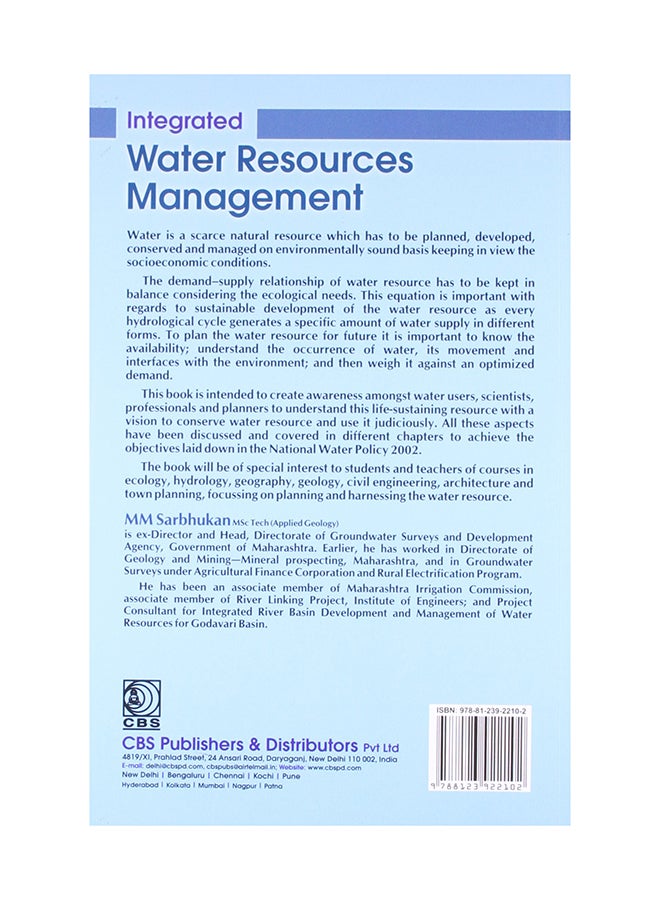 Integrated Water Resources Management printed_book_paperback english - 31/01/2013  - Image 2