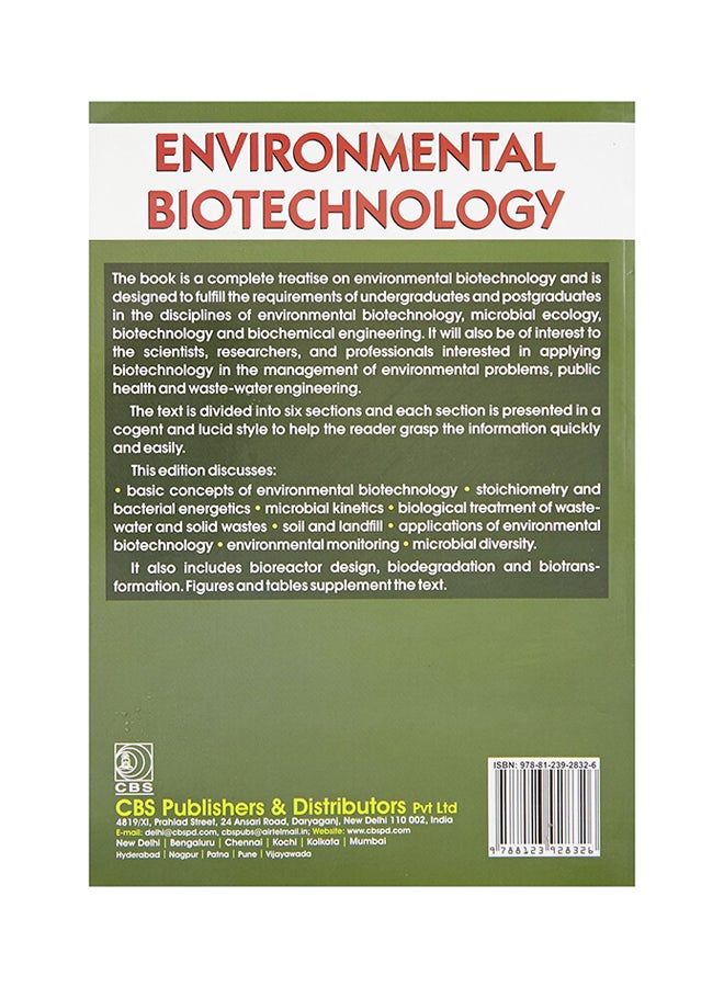 Environmental Biotechnology printed_book_paperback english - 2016  - Image 2