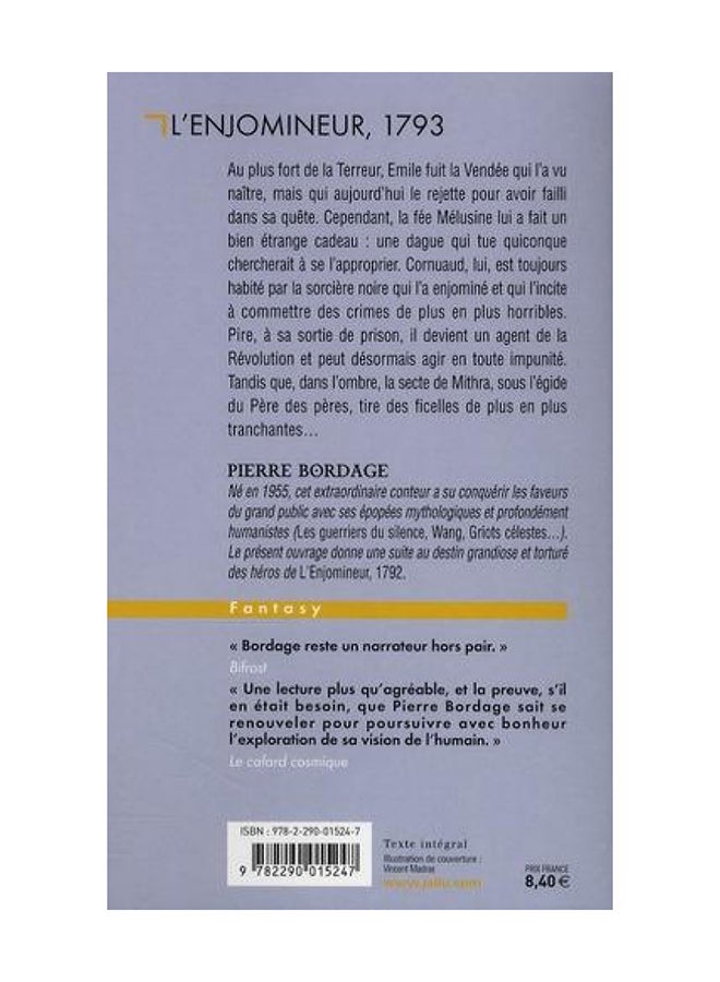 L'Enjomineur, 1793 - Paperback French by Pierre Bordage - 11/05/2010 - Image 2