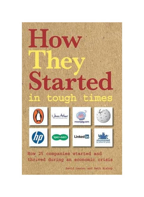 How They Started in Tough Times - Paperback English by David Lester - 17/02/2010