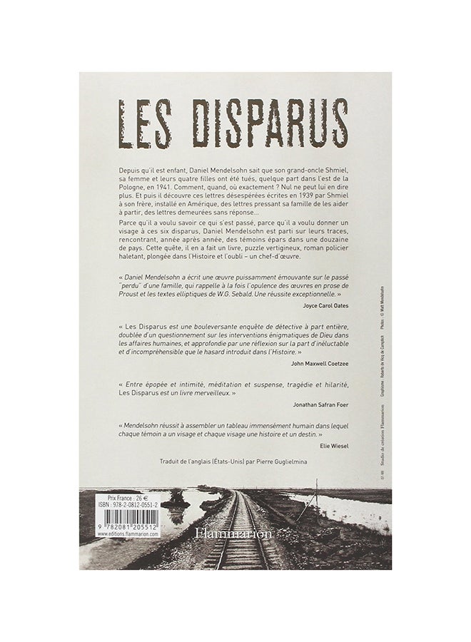 Les Disparus - Paperback French by Daniel Mendelsohn  - Image 2