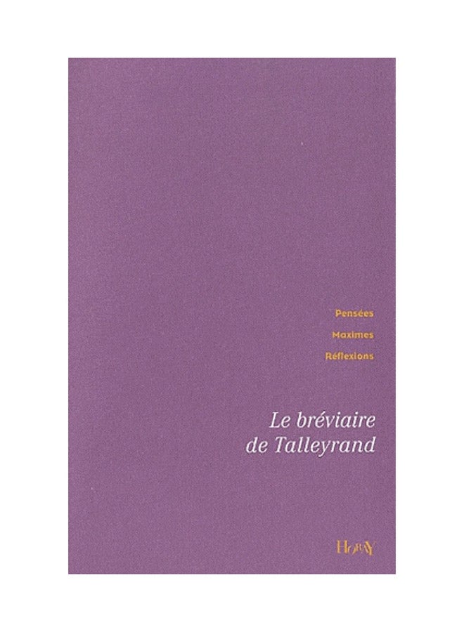 Le Bréviaire De Talleyrand - Paperback French - 06/12/2010  - Image 1