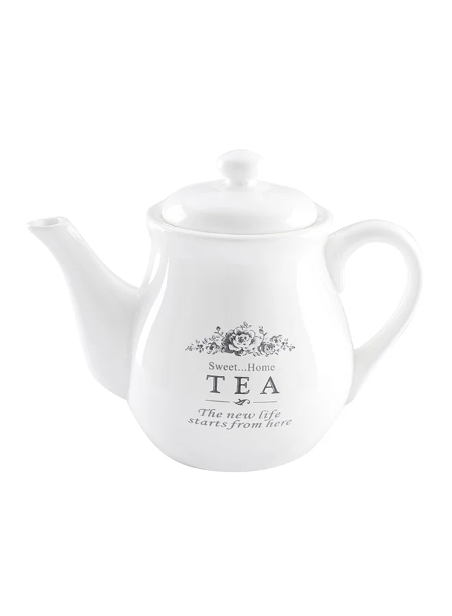Home Box Dolomite Sweet Home Tea Pot