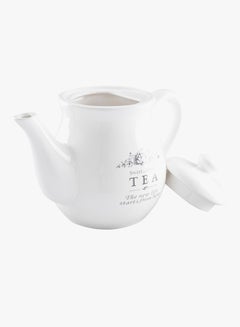 Dolomite Sweet Home Tea Pot White 14x21.2x14.8cm - v1546602933/N20097847A_2