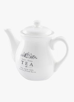 Dolomite Sweet Home Tea Pot White 14x21.2x14.8cm - v1546602934/N20097847A_3