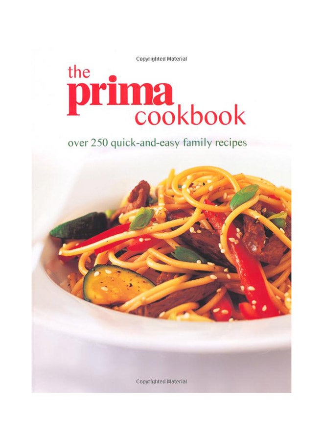 The "Prima" Cookbook - Paperback English by Katie Rogers - 04/03/2010 