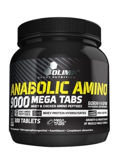 Anabolic Amino 9000 Mega Tabs - 300 Tablets