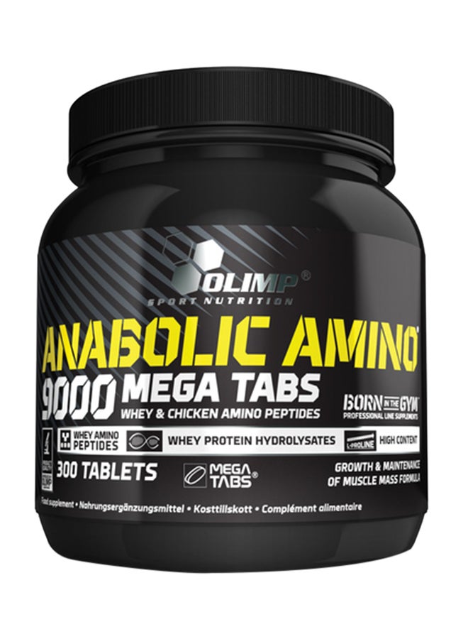 Olimp - Anabolic Amino 9000 Mega Tabs - 300 Tablets - Image 1
