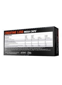 Olimp Creatine 1250 Mega Caps Food Supplement - 120 Capsules  - Image 2
