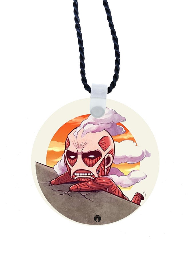 BP 2-In-1 Attack On Titan Printed Keychain Brown/Red/Pink - Image 2