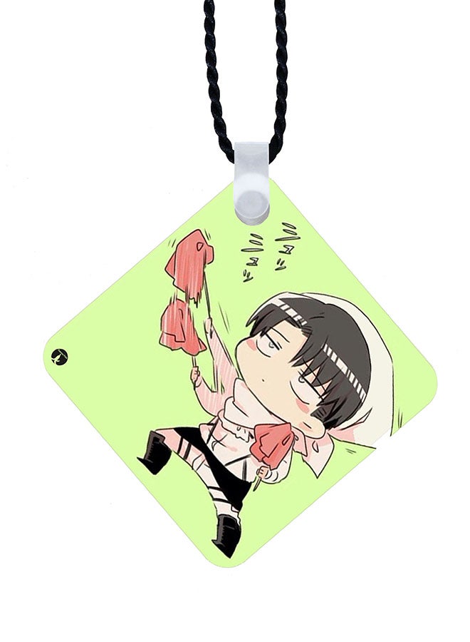 BP 2-In-1 Attack On Titan Printed Keychain Green/Grey/Pink - Image 2