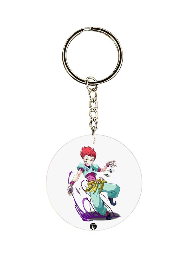 BP Anime Digimon Printed Keychain Multicolour
